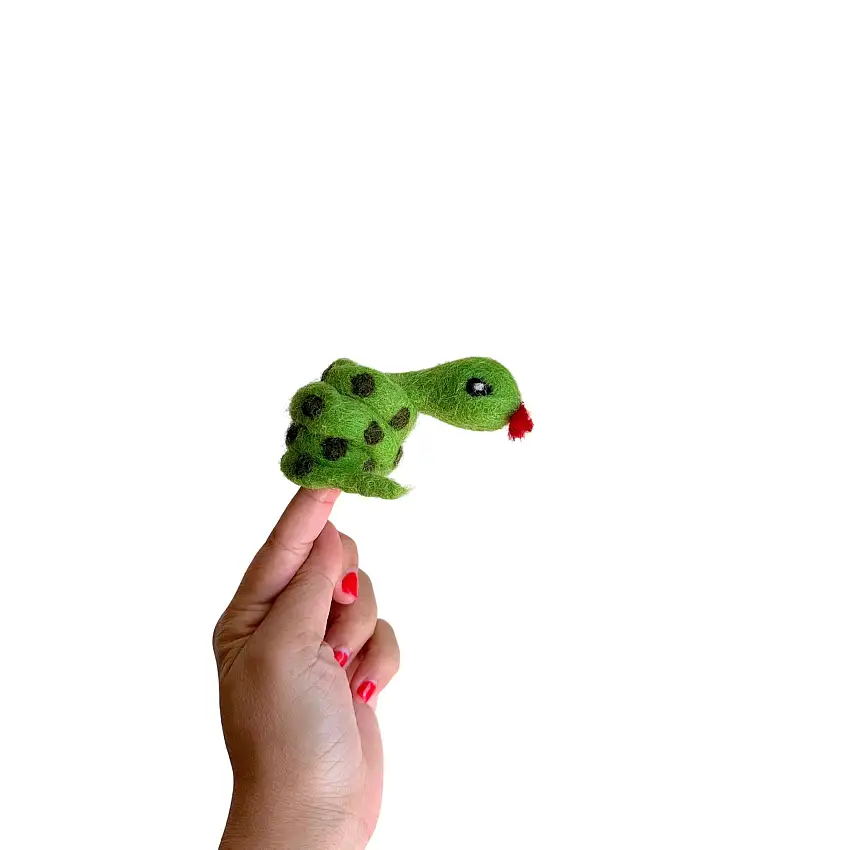 Snake Finger Puppet