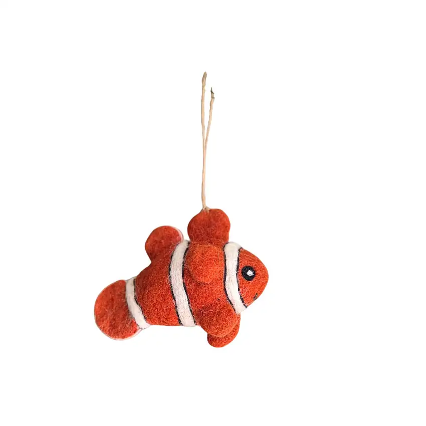 Felt Ornament - Clownfish
