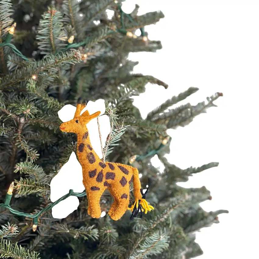 Felt Ornament - Giraffe