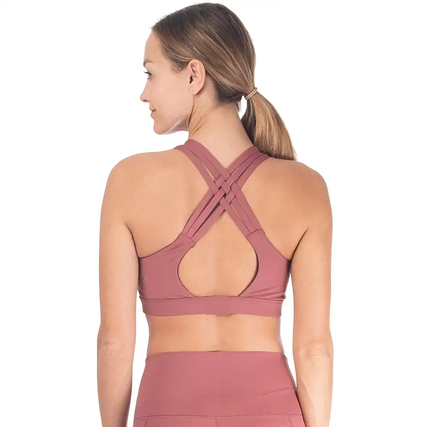 Chloé 3 Running Nursing Sports Bra (dusty Rose)