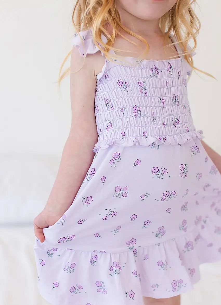 Aisley - Smocked Dress