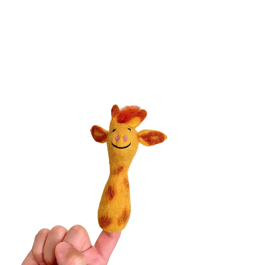Giraffe Finger Puppet