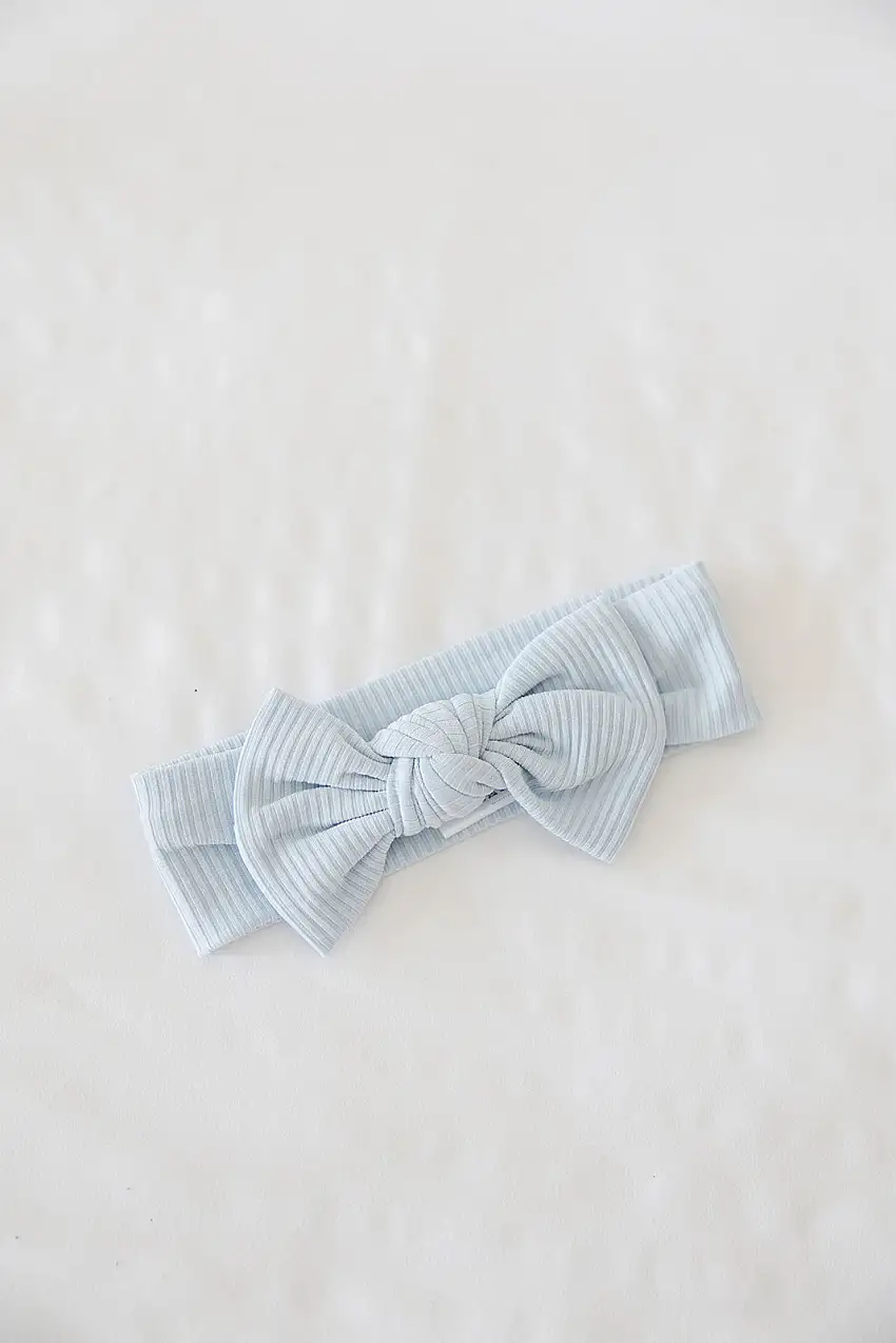 Baby Blue (ribbed) - Headband