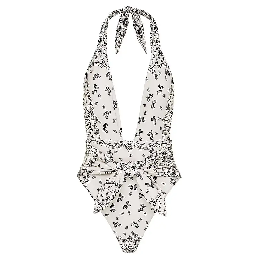 Ivy Bandana Tropez Tie-up One-piece