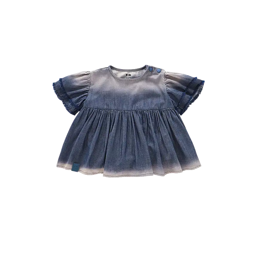 Baby Fit & Flare Dress | Navy