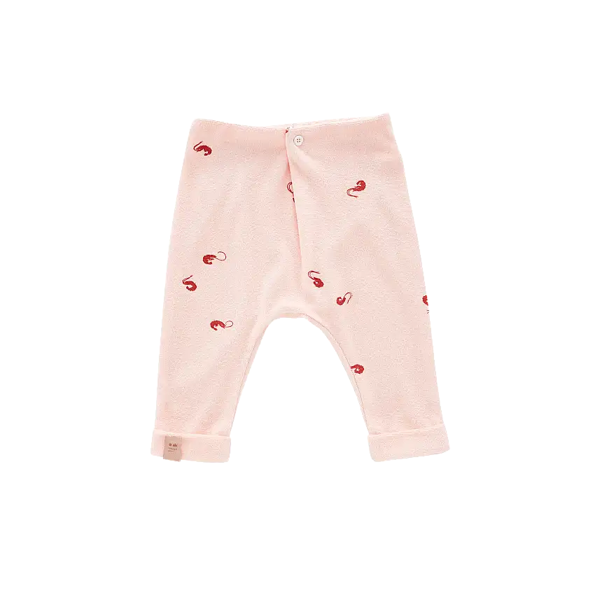 Baby Joggers With Front Pleat | Pink