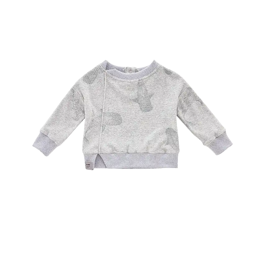 Baby Terry Sweatshirt | Heather Grey