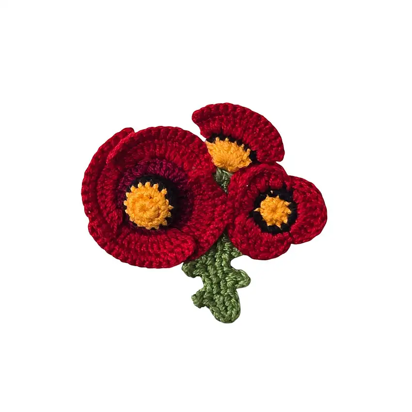 Poppy Brooch