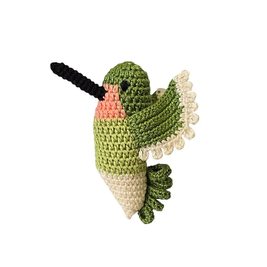 Crochet Hummingbird Ornament