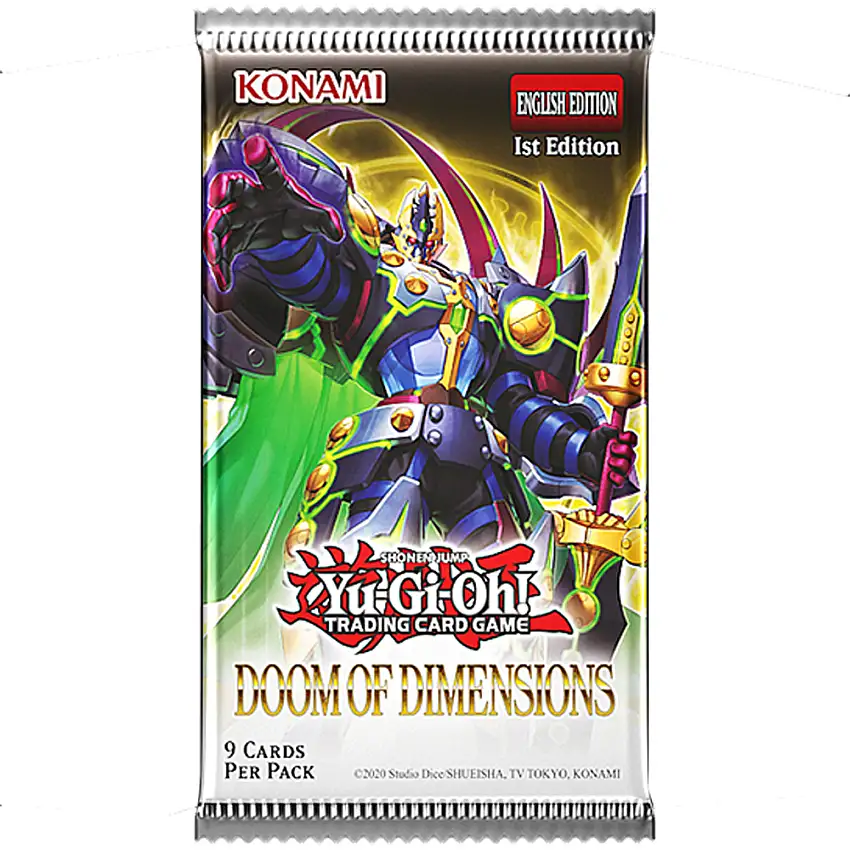 Yu-Gi-Oh TCG: Doom of Dimensions - Booster Pack (New Arrival)