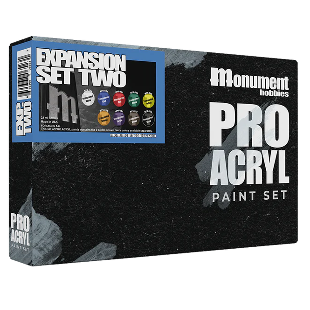 Monument Hobbies: Pro Acryl Expansion Set #2 Transparents