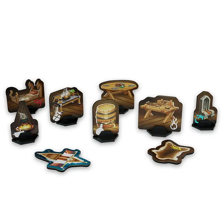 Valheim: Wooden Standees - Furniture Pack (Preorder)