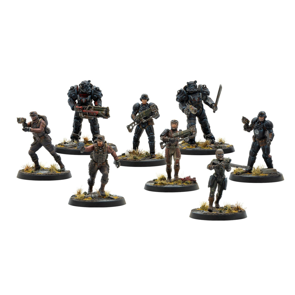 Fallout: Miniatures - Brotherhood of Steel Core Set (Preorder)