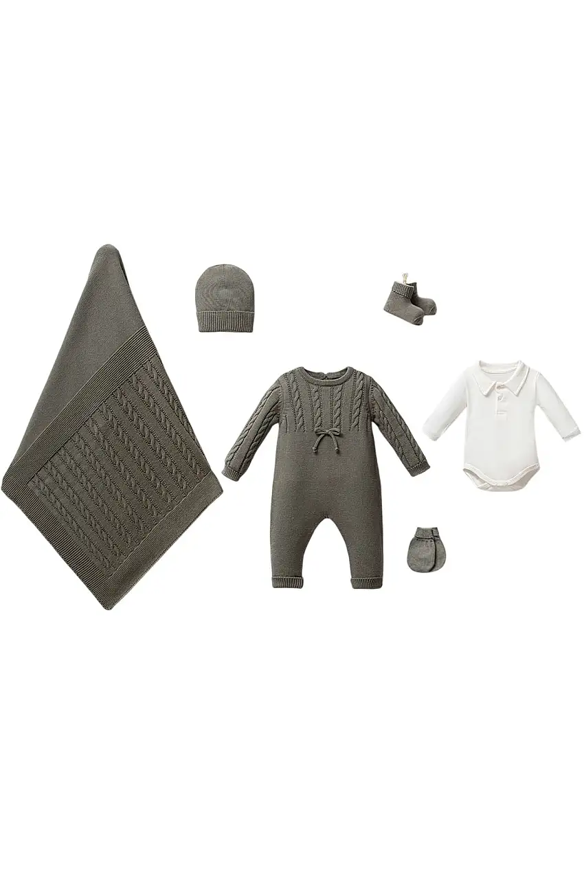 Knitwear Newborn Baby Homecoming Set