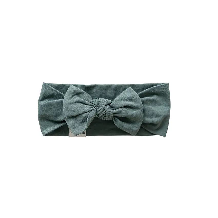 Organic Cotton Headband – Basil Green