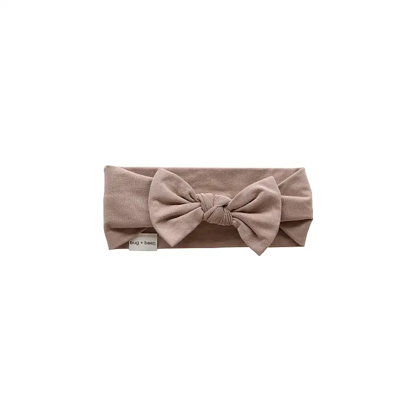 Organic Cotton Headband – Mocha