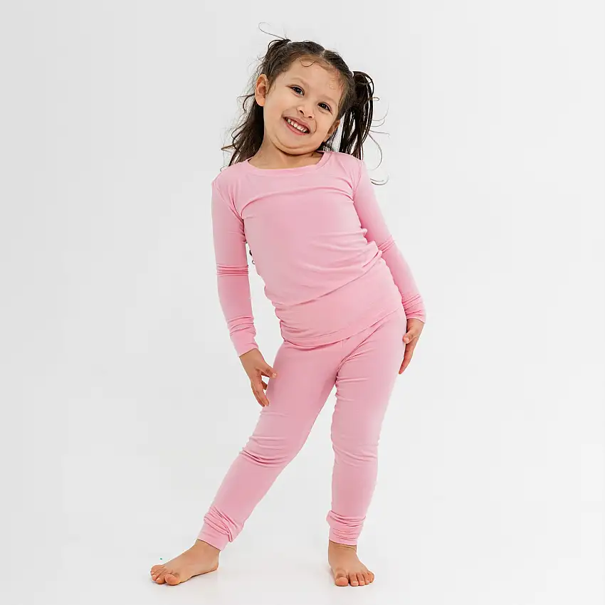 Pink Blossom Long Sleeve Pajamas