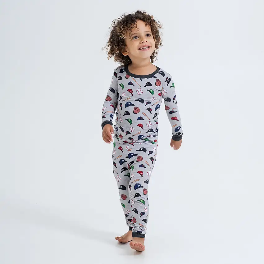 Major League Buddies Long Sleeve Pajamas