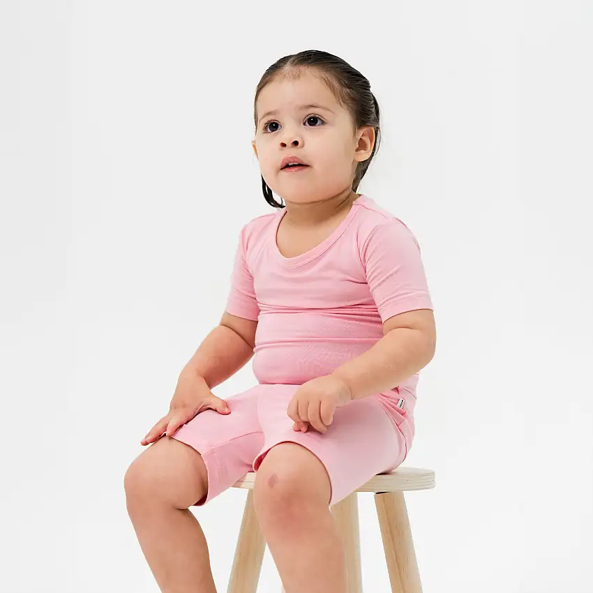 Pink Blossom Short Sleeve Pajamas