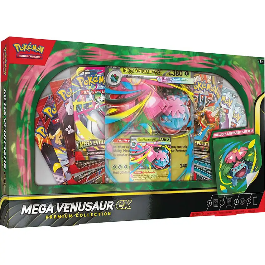 Pokemon TCG: Mega Venusaur ex - Premium Collection (Preorder)