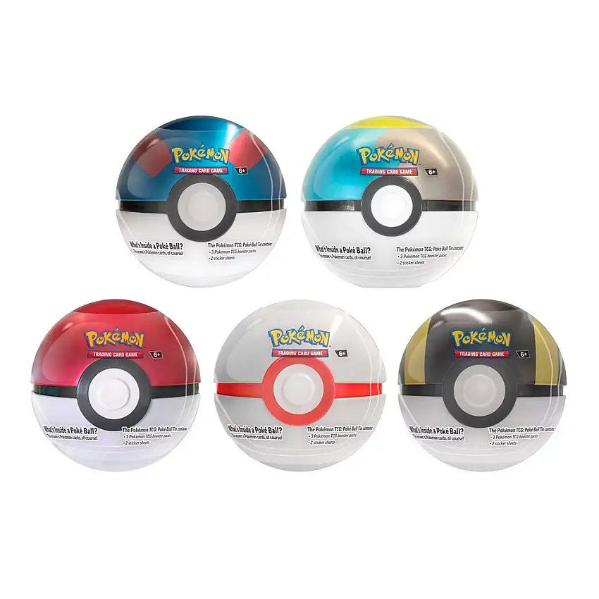 Pokemon TCG: Poke Ball Tin - Winter 2024 (Random)