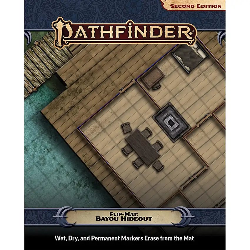 Pathfinder 2E RPG: Flip-Mat: Bayou Hideout (Preorder)