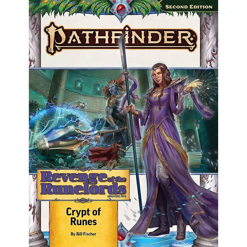 Pathfinder 2E RPG: Adventure Path - Crypt of Runes (Revenge of the Runelords 2 of 3) (Preorder)