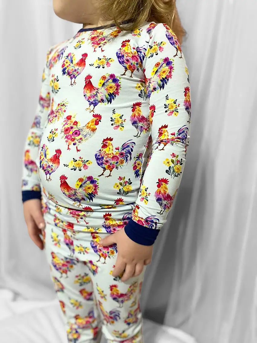Cluckin' Cute Pajama Set