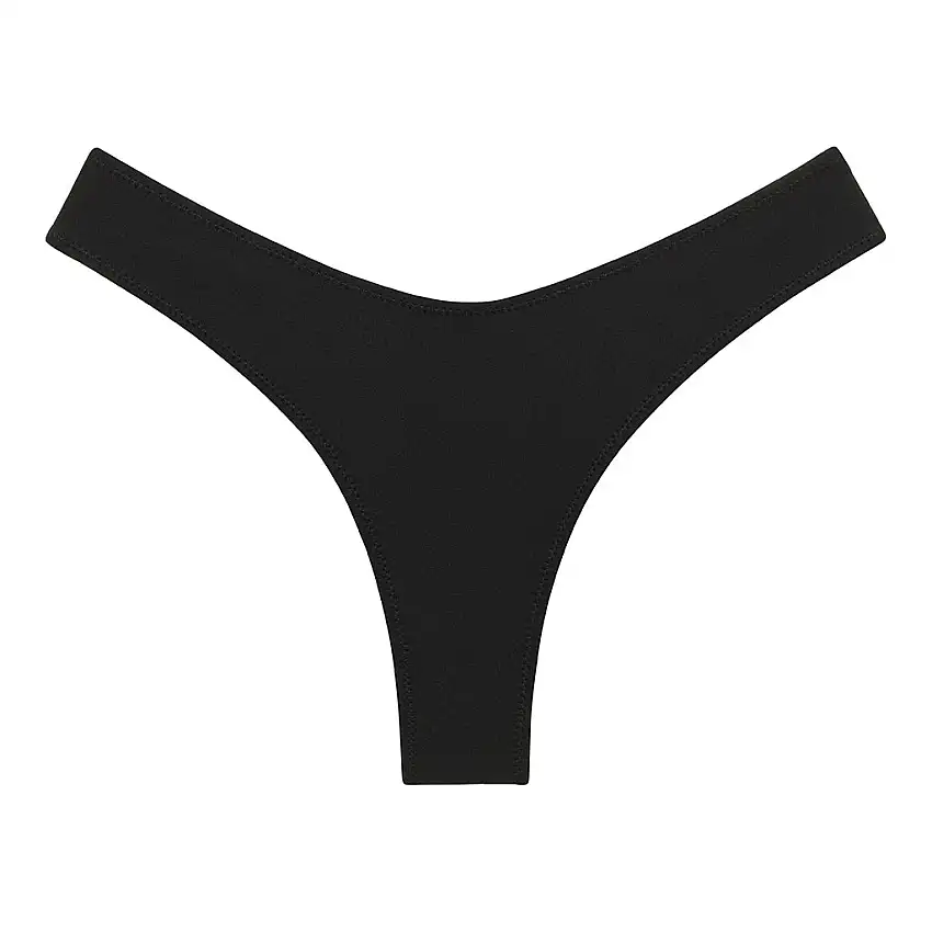 Sable Lulu (zig-zag Stitch) Bikini Bottom