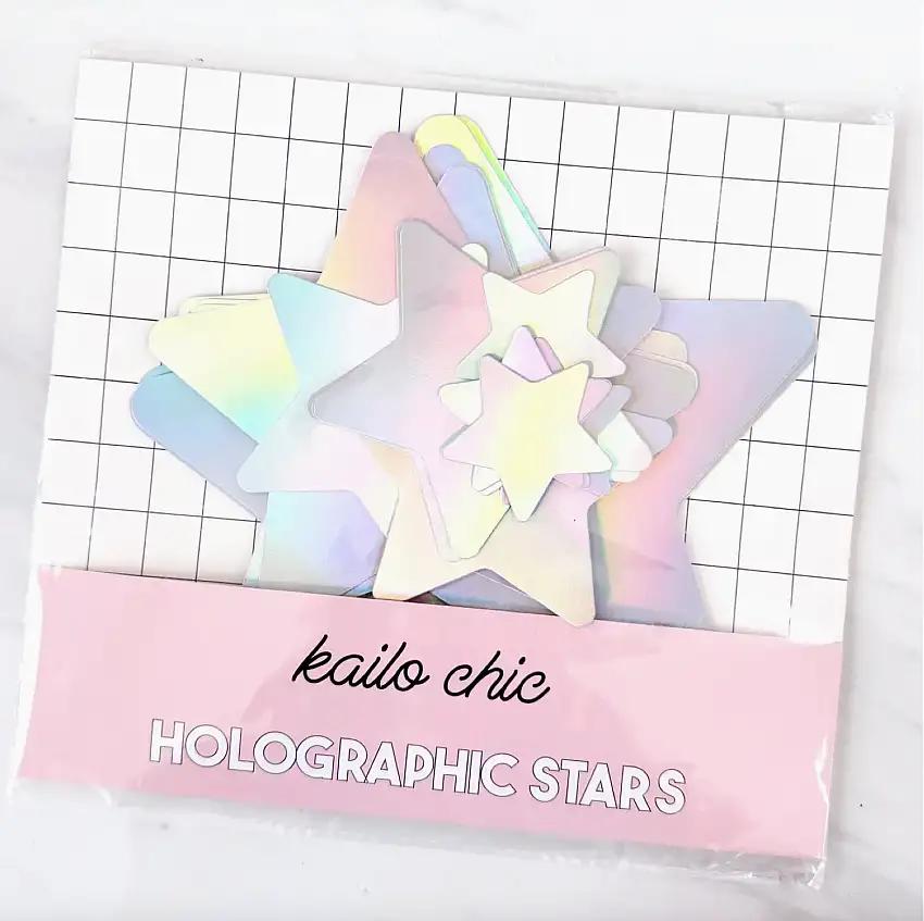 Iridescent Star Giant Paper Confetti