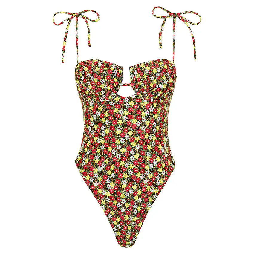 Sienna Floral Petal One-piece