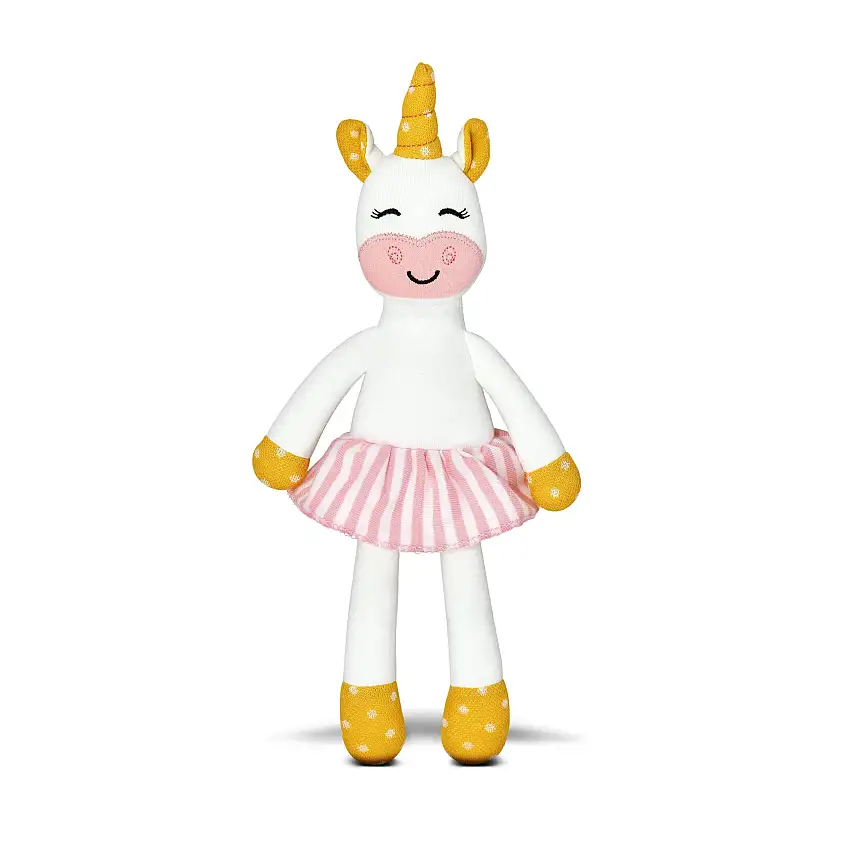 Tiny Dancing Unicorn - White