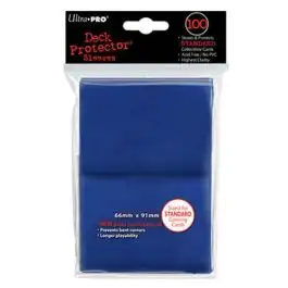 UPI82692 Ultra Pro Deck Protector Pack: Blue Solid 100ct