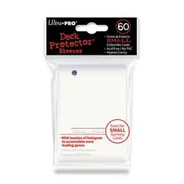 UPI82963 Ultra Pro Small Size Deck Protector Pack: White