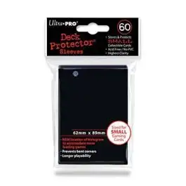 UPI82964 Ultra Pro Small Size Deck Protector Pack: Black