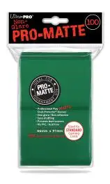 UPI84517 Ultra Pro Pro-Matte Standard Deck Protectors: Green (100)