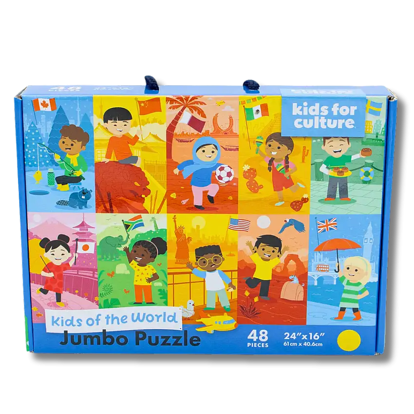 Kids Of The World: Jumbo Puzzle - 48 Pieces