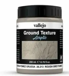 VAL26213 Vallejo Ground Texture: Rough Grey Pumice (200ml)