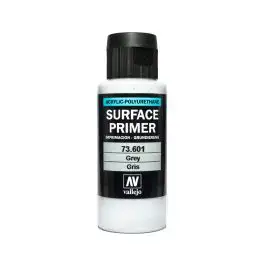 VAL73601 Vallejo Auxiliary Products: Grey Primer (60ml)