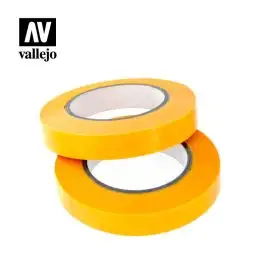 VALT07006 Vallejo Precision Masking Tape 10mm x18m - Twin Pack