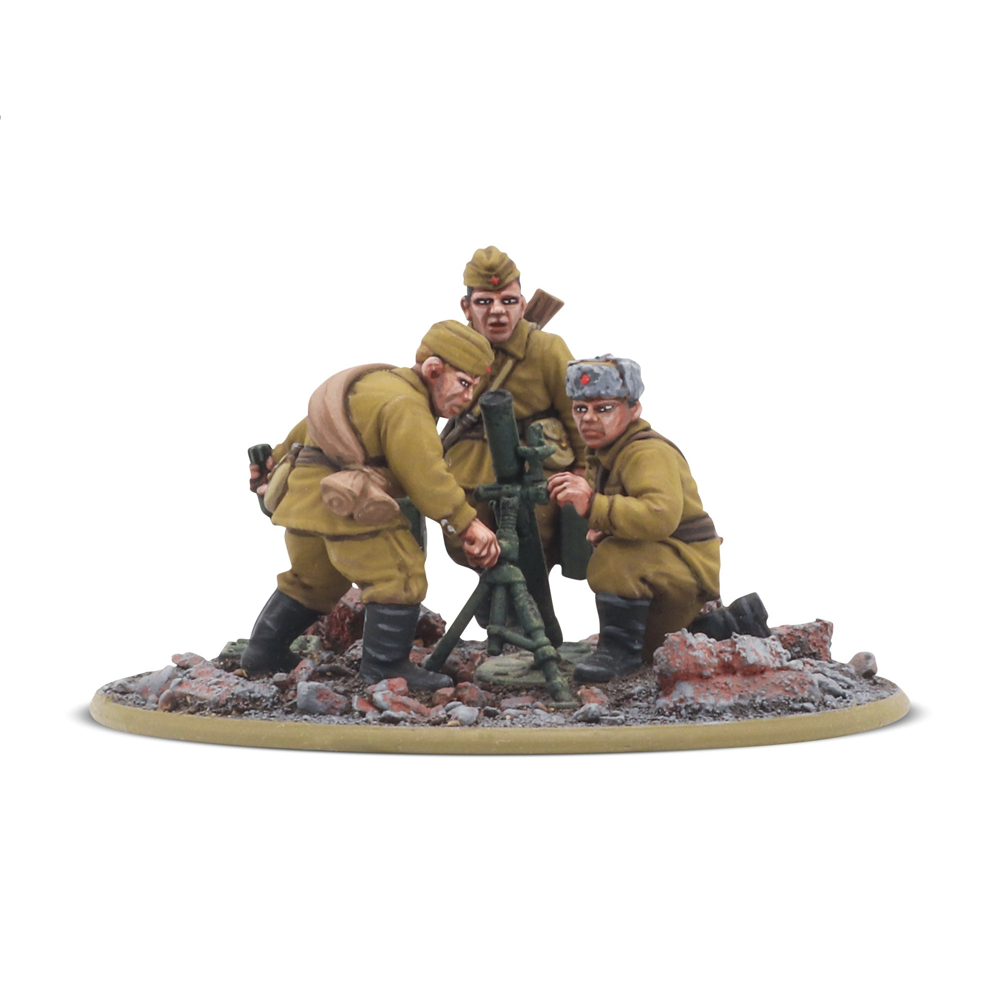 Bolt Action 3E: Soviet Army Medium Mortar Team (Preorder)