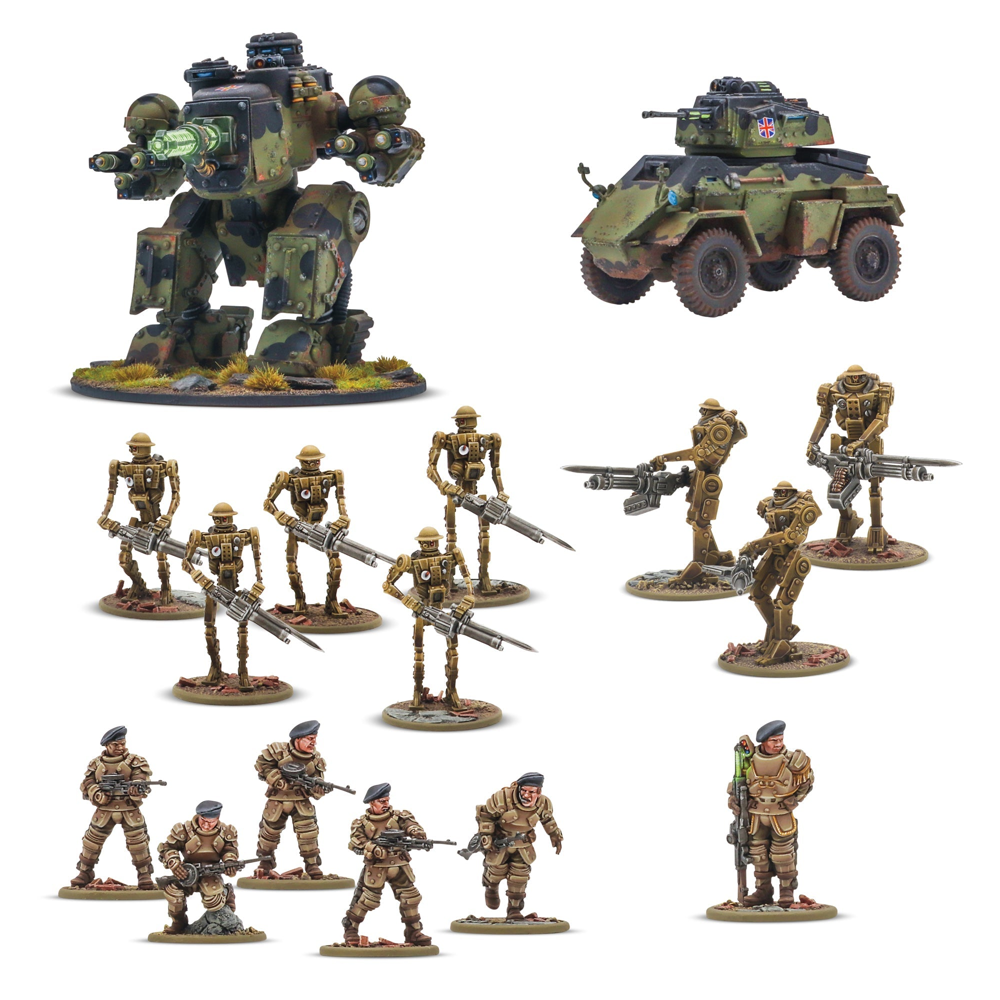 Konflikt '47: British Commonwealth Starter Army (Preorder)