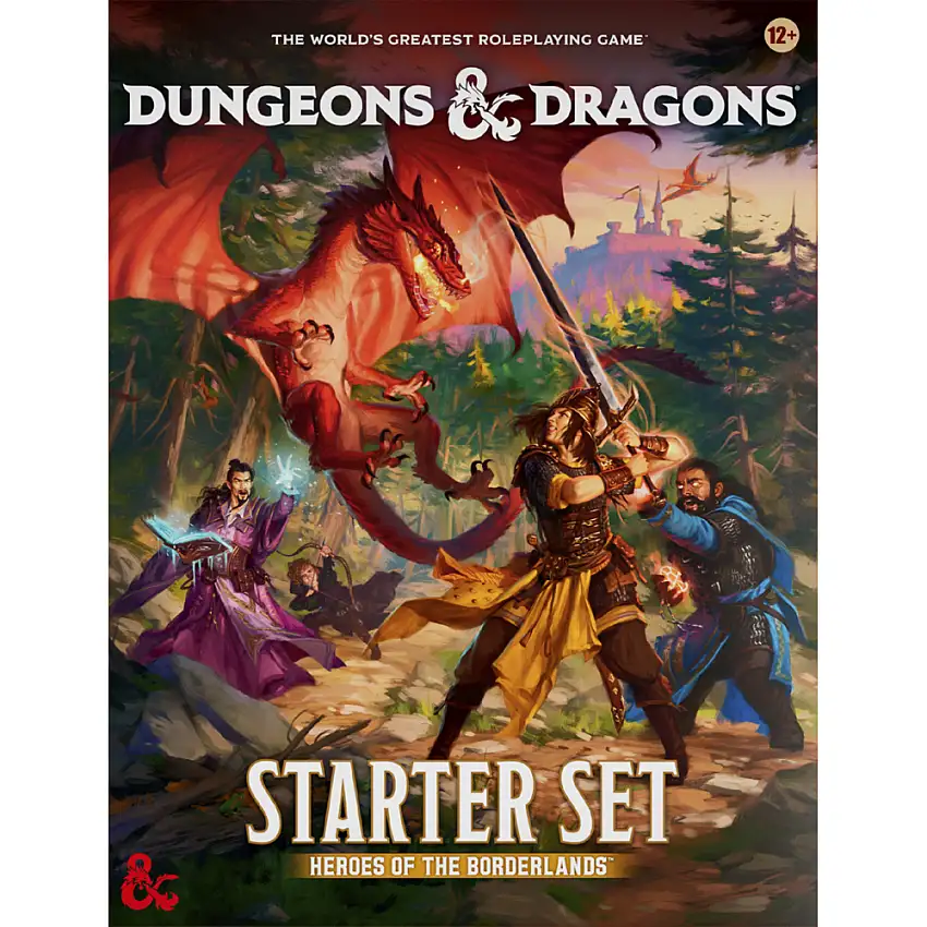 D&D 5E RPG: Starter Set - Heroes of the Borderlands (New Arrival)