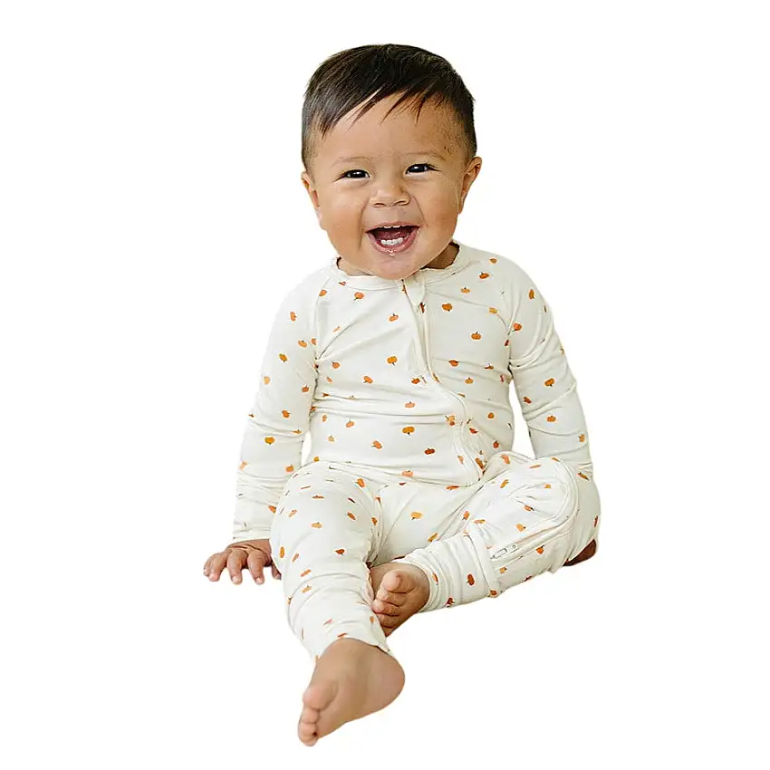 Little Pumpkin Bamboo Zippy Romper