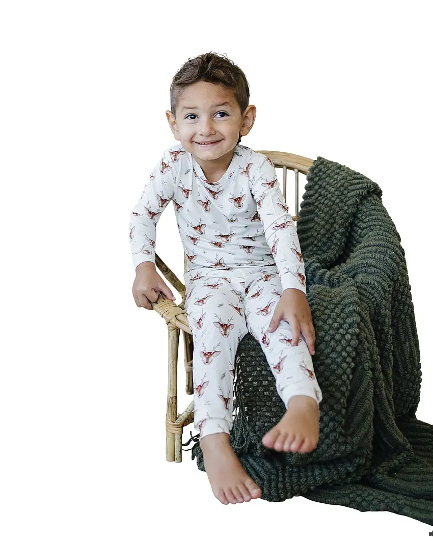 Reindeer Games 2pc Bamboo Pajamas