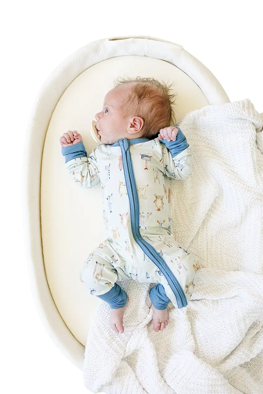 M Is For Monsters Zippy Romper