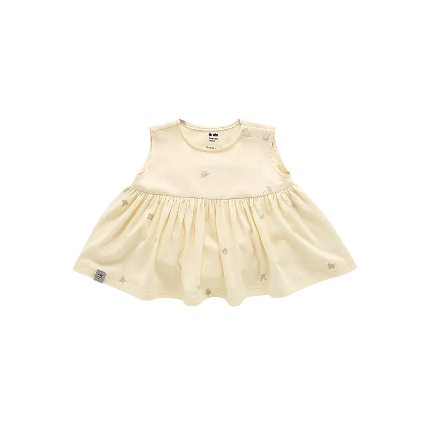 Baby Fit & Flare Dress | Cream