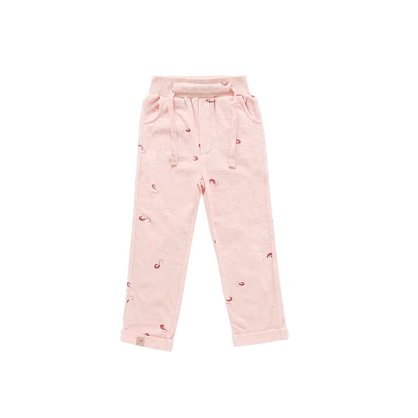 Terry Trousers | Pink