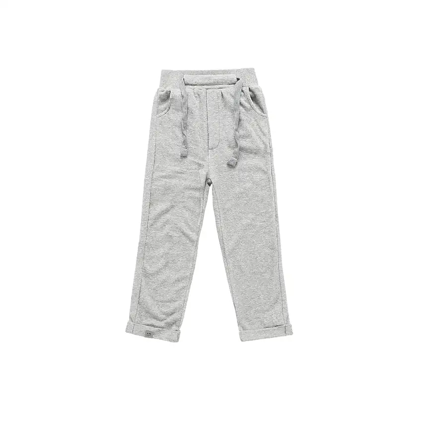 Kids Terry Trousers | Heather Grey