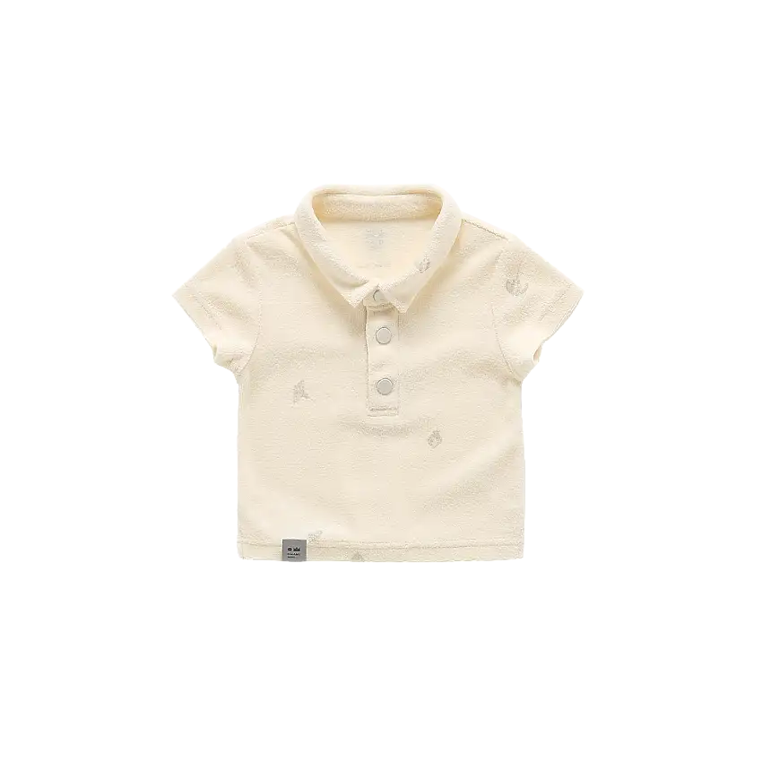 Baby Polo Shirt | Cream
